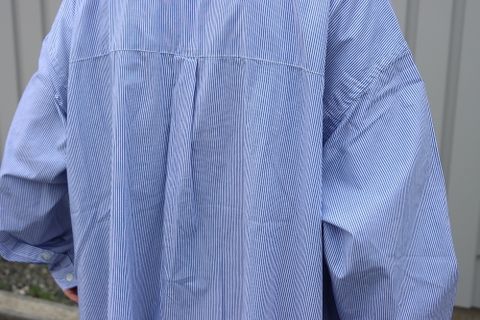 FreshService CORPORATE STRIPE REGULAR COLLAR SHIRT(FSW-22-SH_15) style. 2021.11.21.