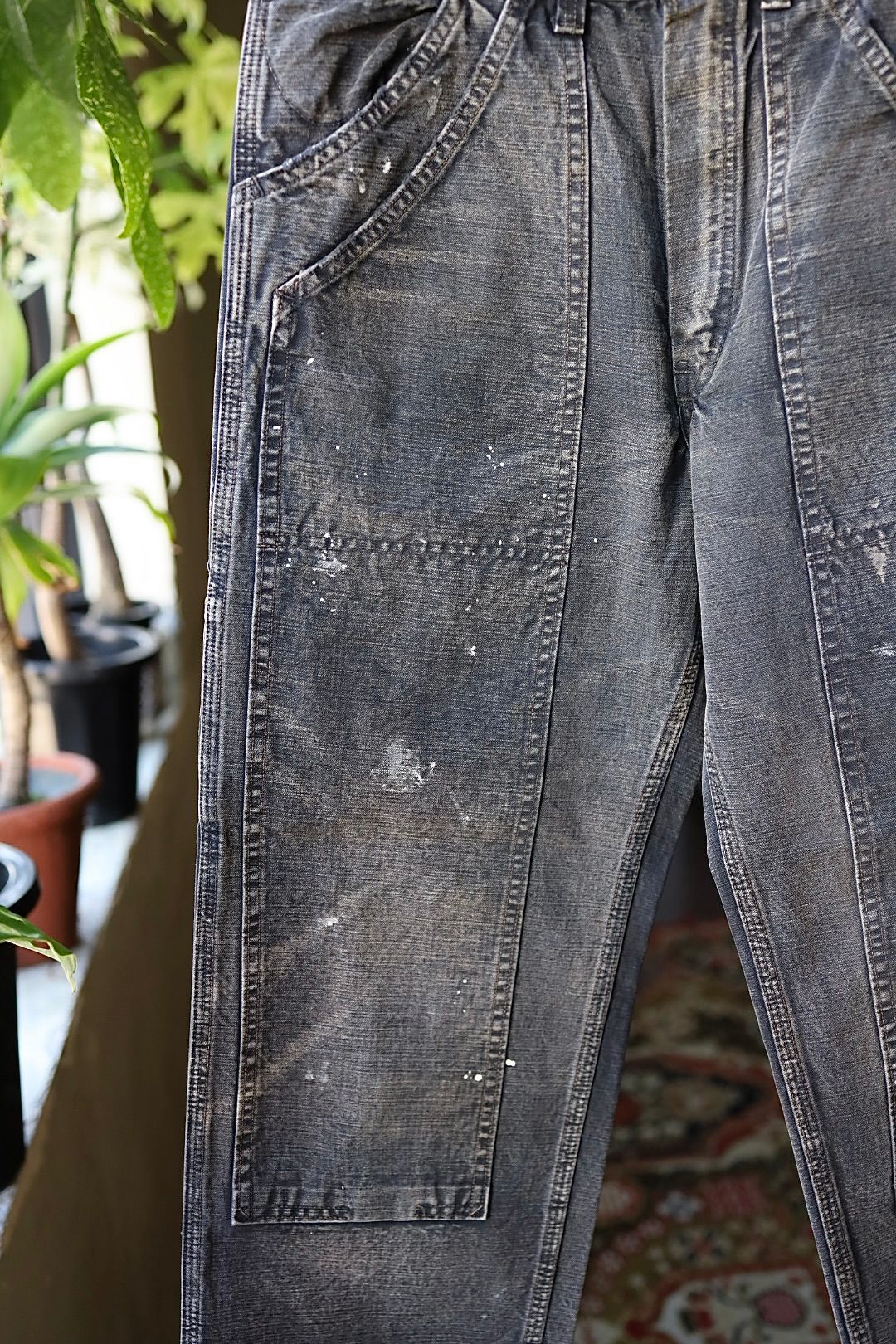 BOW WOW 25FWバウワウ  DUCK PAINTER PANTS AGED(BW252-DPP)AGED BLACK★10月25日(土)発売!