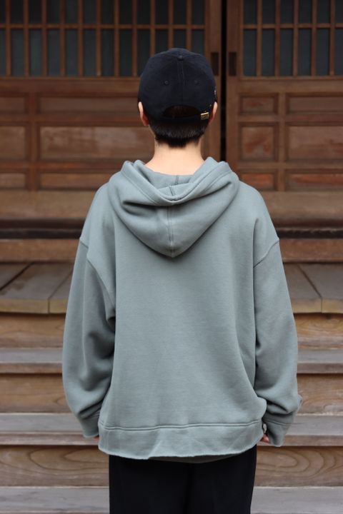 YOKE RESIZED WIDE HOODIE(YK21AW0278CS) style.2021.09.13
