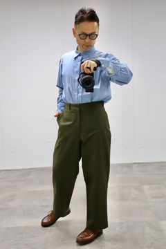 A.PRESSE アプレッセ 2026 STYLE1 Wool Cotton WW2 Work Pantsスタイル