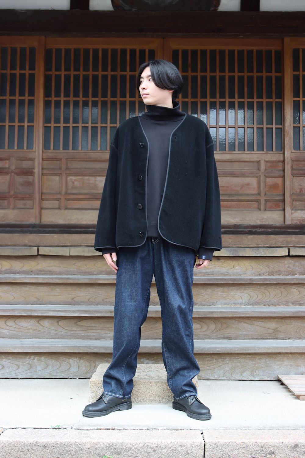 Graphpaper Wool Boa Liner Blouson(GM213-70207) style.2021.9.20