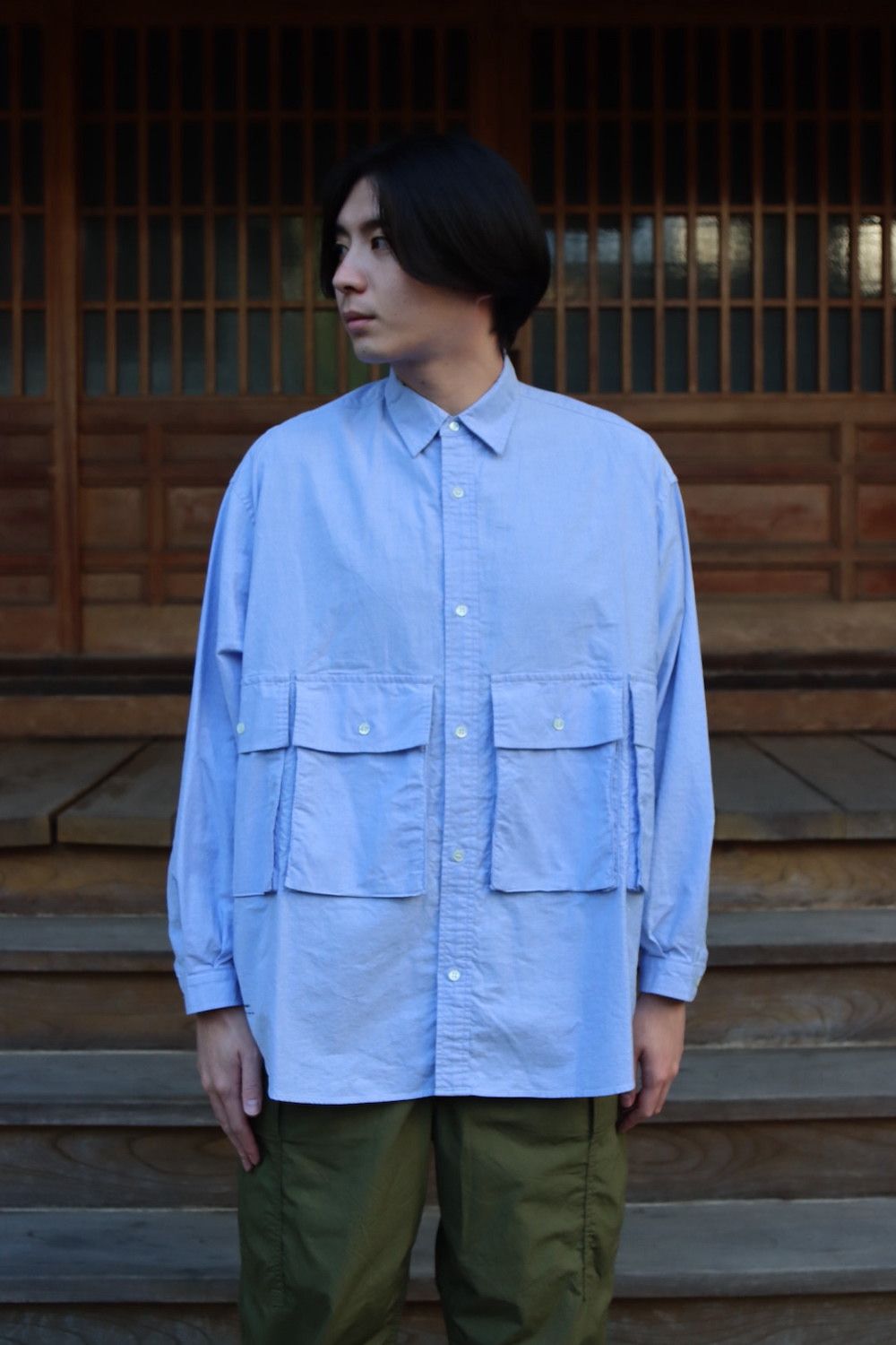 FreshService オックスフォードシャツ DRY OXFORD FLAP POCKET L/S SHIRT – FreshService KYOTO