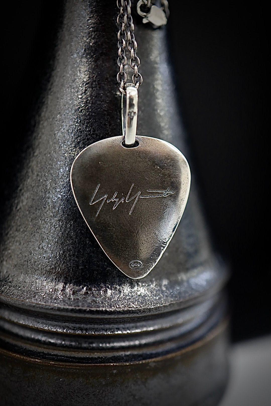 Yohji Yamamoto 26SS SILVER950  ギターピックペンダント(HA-A57-920)SILVER★新作発売！