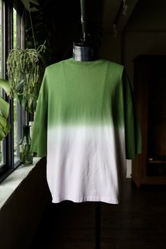 is-ness 24SS GRAMICCI for is-ness HORIZON OVERDYE T-SHIRT style 2024.4.20