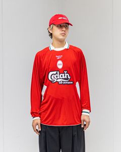 セダンオールパーパス SS26 Reebok /  L/S Game Shirt(SD26S-CT01)Red☆2月7日(土)12:00発売！