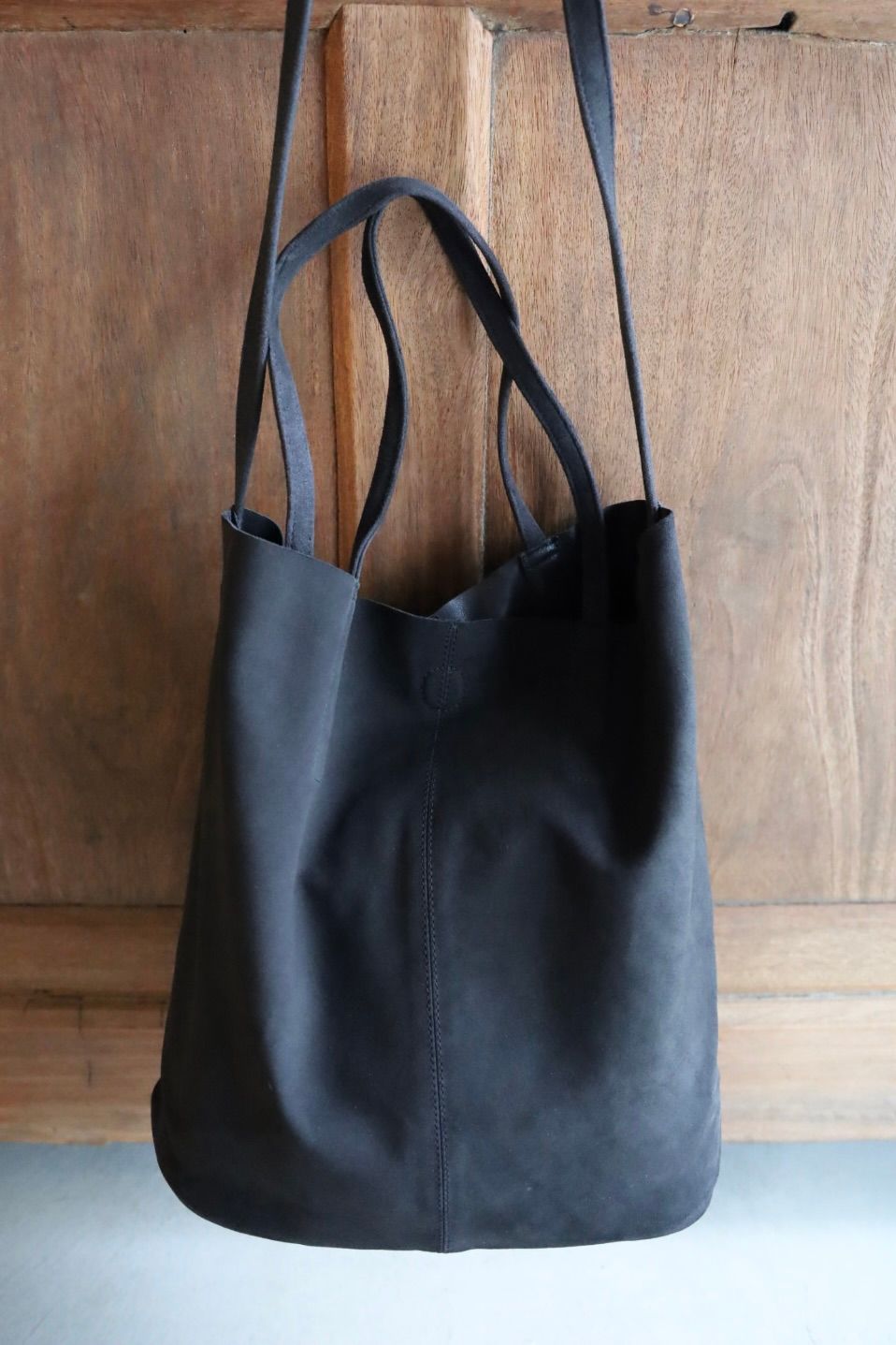 Morphee / モルフェトートバッグ 3WAY MIDIUM TOTE(SHORT)SUEDE [CHARCOAL]☆新作発売！