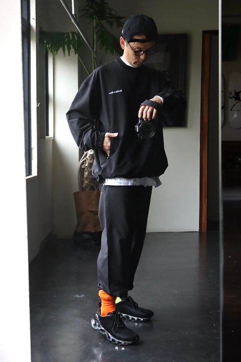 FreshServiceSport STORMFLEECE CREW NECK PULLOVERスタイル.2022.11.13.