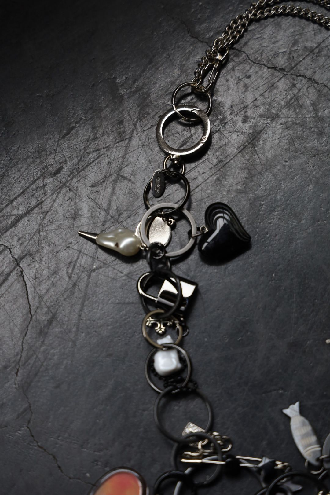当たりきなこ棒　doublet 25AW key chain doublet - ダブレット25AW KEY CHAIN(25AW92AC37) BLACK☆7月12