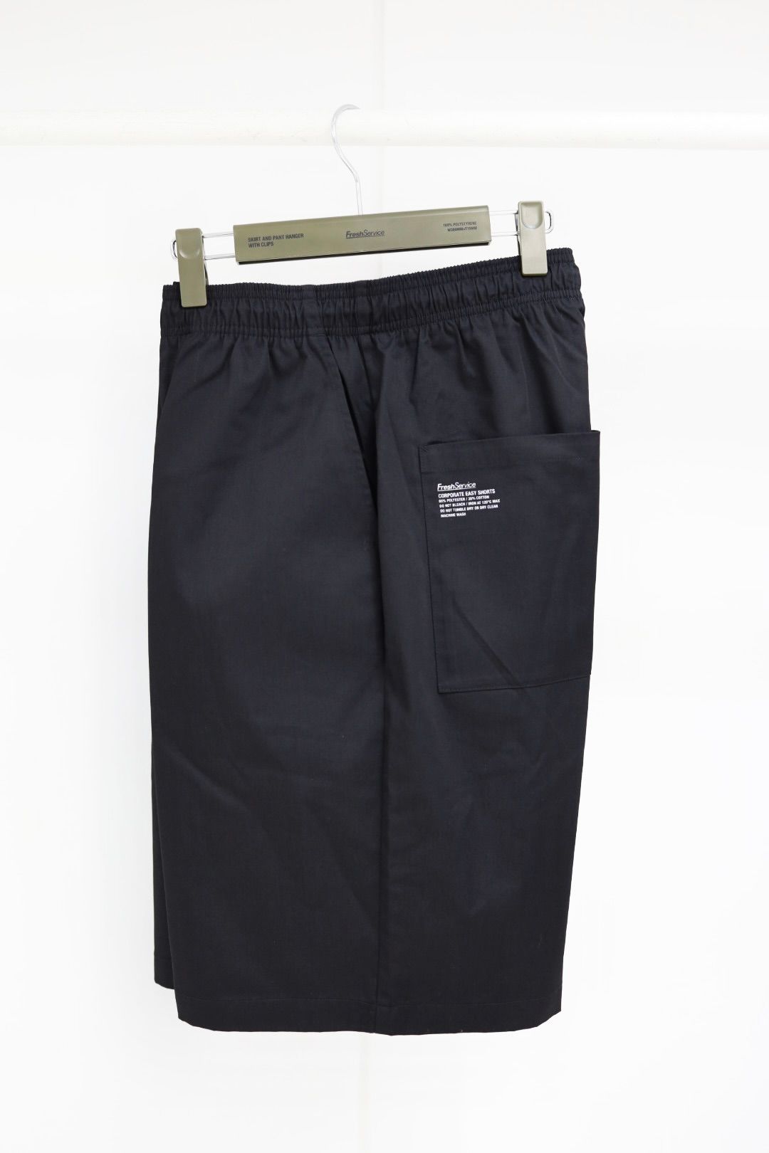 フレッシュサービス CORPORATE EASY SHORTS(FSC262-40013B)BLACK☆5月30日発売！