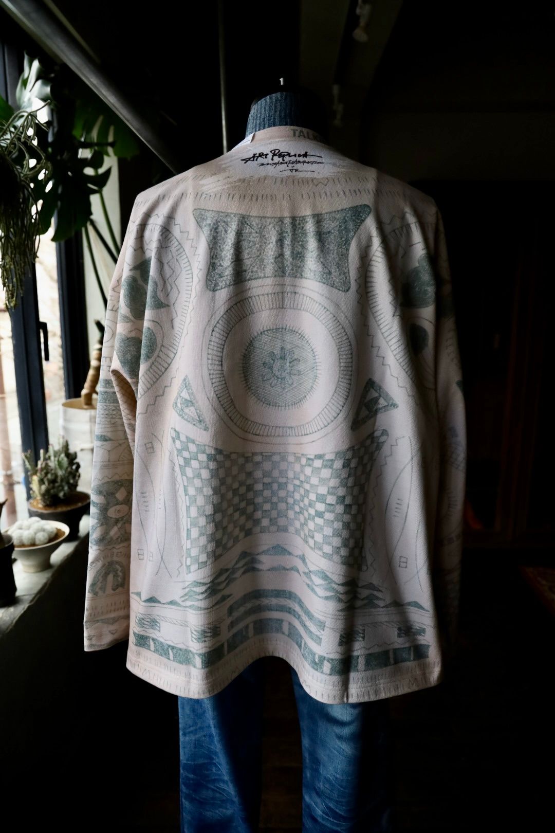 トーキングアバウト ジ アブストラクション 25SS "MMO"ART REPLICA MOCK NECK(NPT-NSP-001)