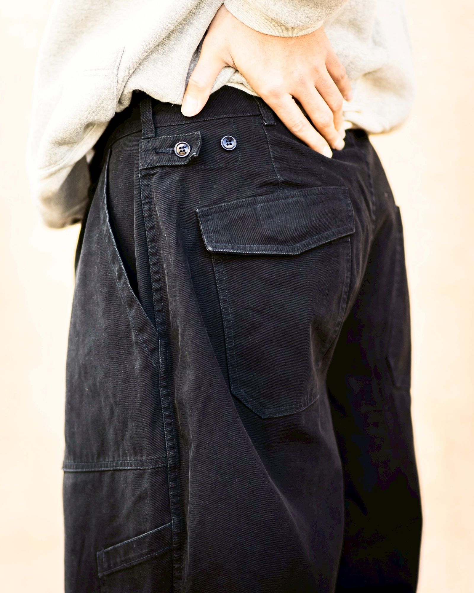 アプレッセ 2026 STYLE1 USAF Hemmed Bottoms(AP-4009)BLACK☆12月13日(土)発売！