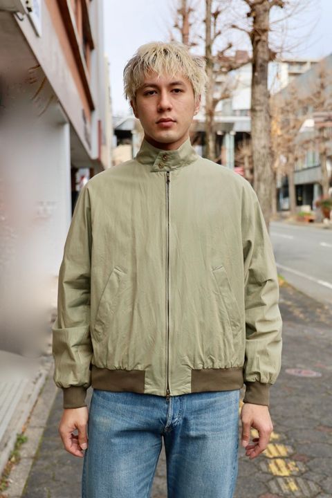 blurhms 26SS Cotton Gabardine Harrington Jacket 新作発売！