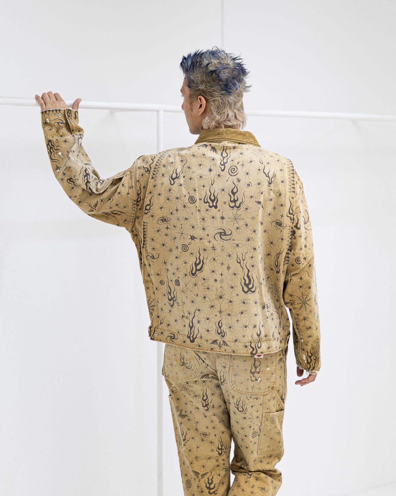 SAINT Mxxxxxx Dr.Woo DW_DETROIT JKT MARKスタイル