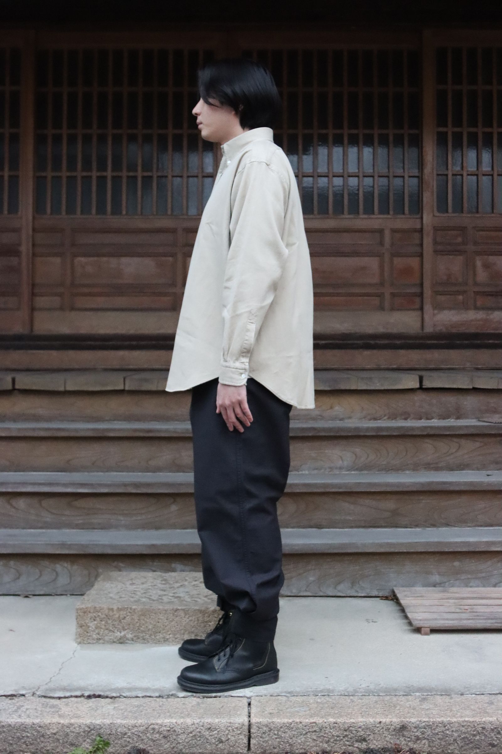 A.PRESSE BD Shirt(22SAP-02-02H)BEIGE style