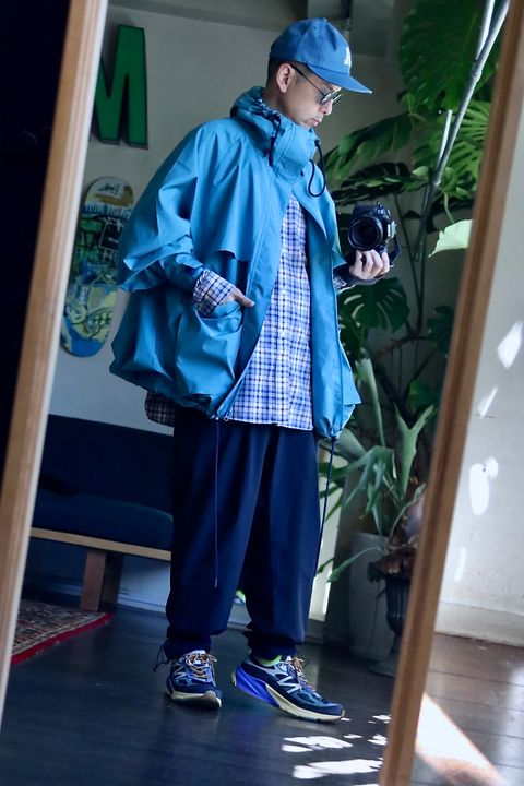 S.F.C 23FW 3LAYER JACKET"BLUE"スタイル
