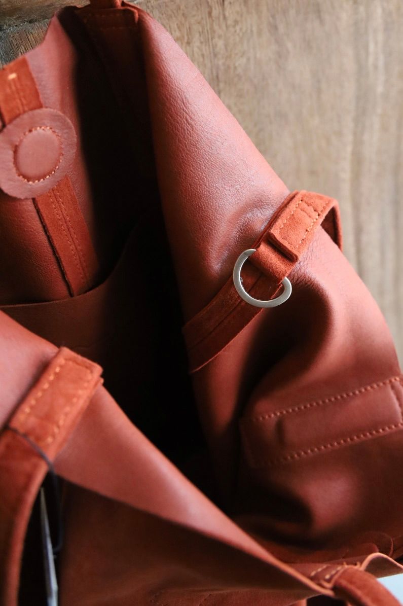 Morphee / モルフェトートバッグ 3WAY MIDIUM TOTE(LONG)SUEDE [TERACOTTA]☆新作発売！