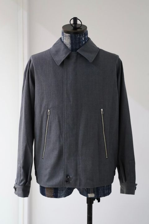 プロダクトトゥエルブ T/W Short Jacket(25AW-PBL06)GREY★9月13日(土)0:00発売！