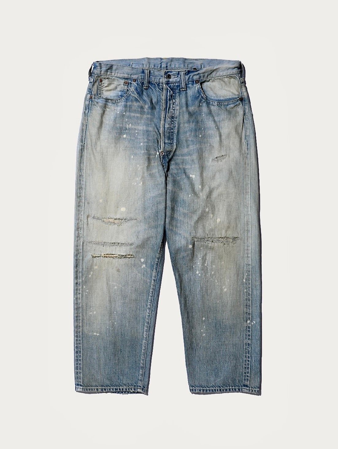 アプレッセ 2026 STYLE1  デニムパンツ No.37 Washed Wide Denim Pants(26SAP-04-22)BLEACH☆3月28日(土)発売！