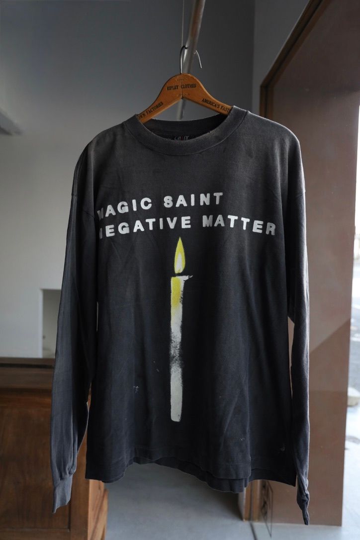 セントマイケル25SS CANDLE LS TEE (SM-HR8-0000-031)BLACK☆2月8日(土)発売！