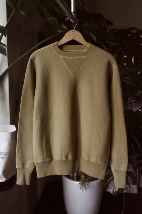 アプレッセ22FW Vintage Sweatshirt(22AAP-05-04M)GOLD※8月27日(土)発売