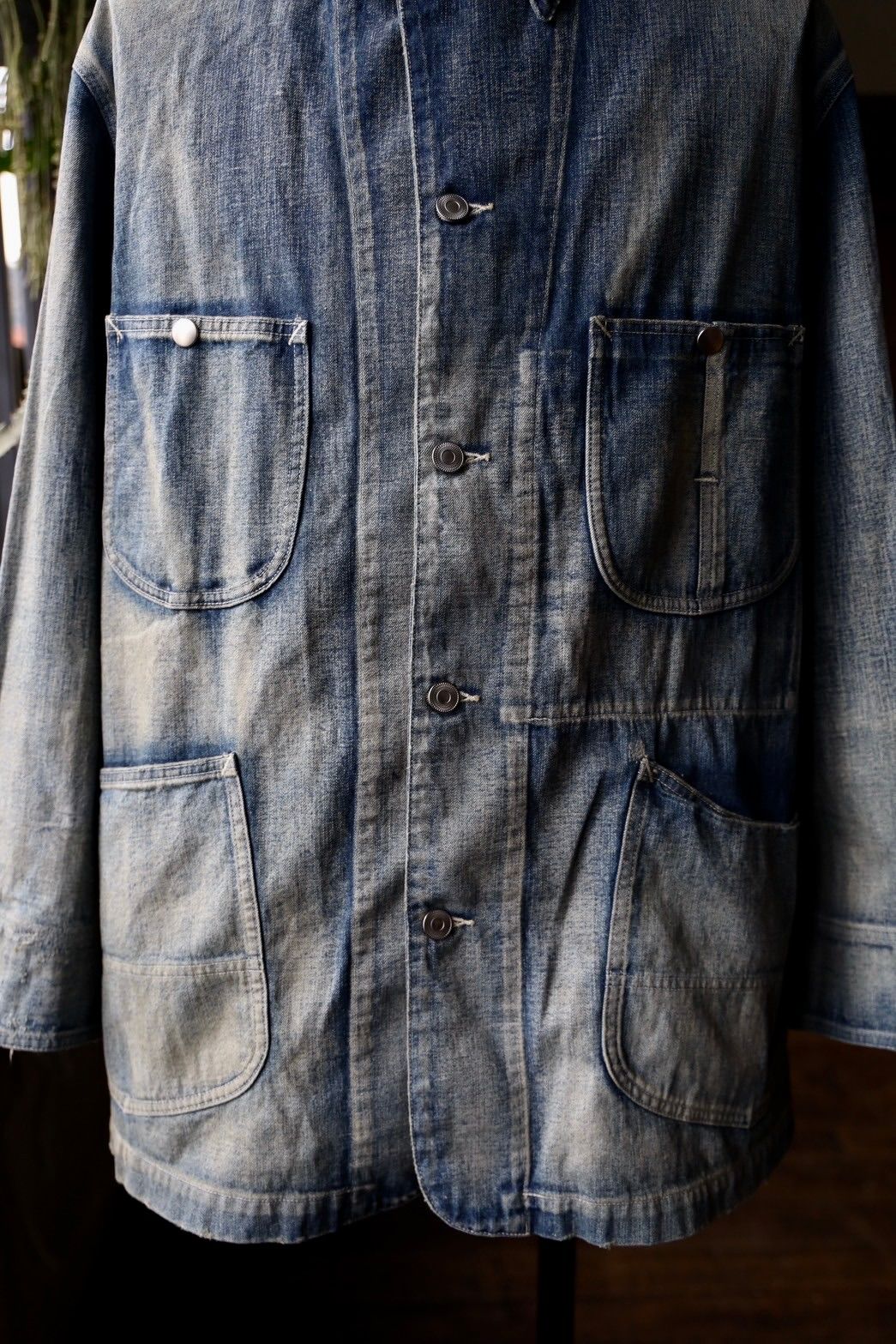 A.PRESSE - アプレッセ Vintage Coverall Jacket(25SAP-01-22K A.PRESSE - アプレッセ Vintage Coverall Jacket(25SAP-01-22K