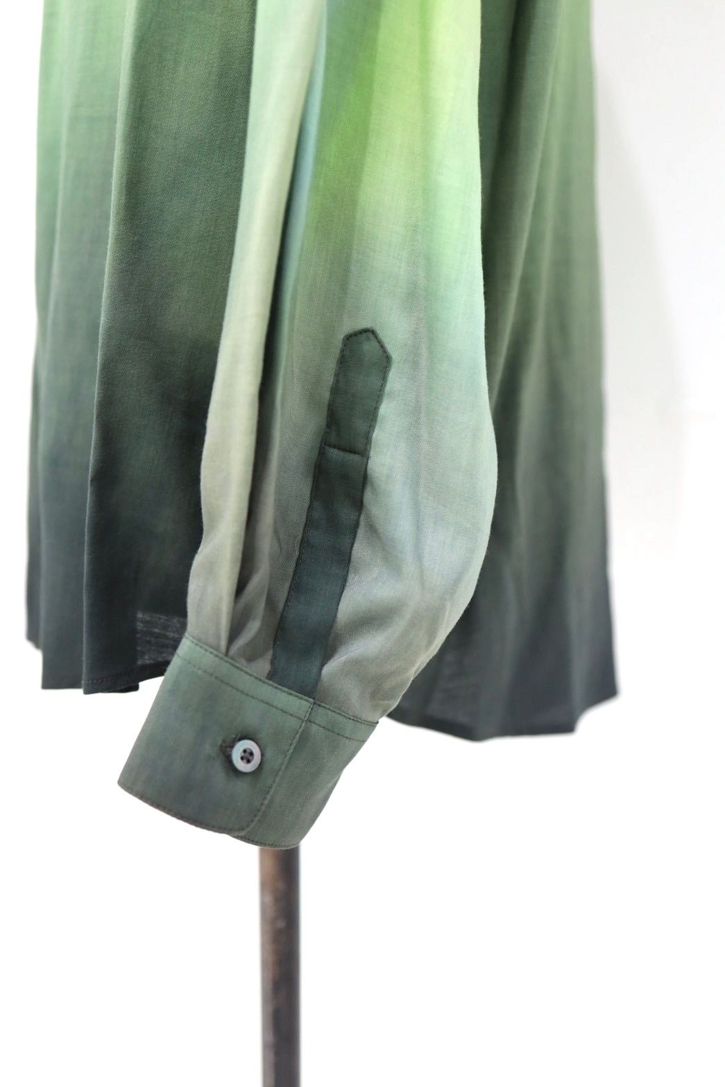 YOKE 26SS Hand Painted Lawn Loose Fit Shirt(YK26SS01212SH)GREEN☆4月11日(土)発売！