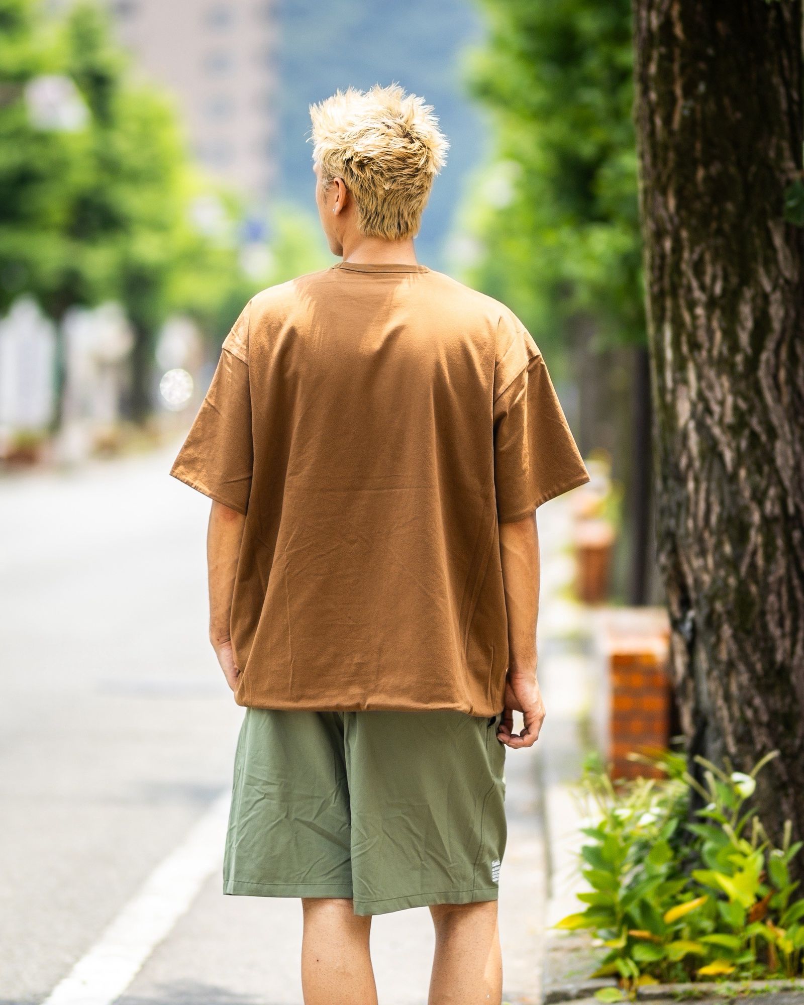 FreshService REVERSIBLE S/S TEE MARKスタイル