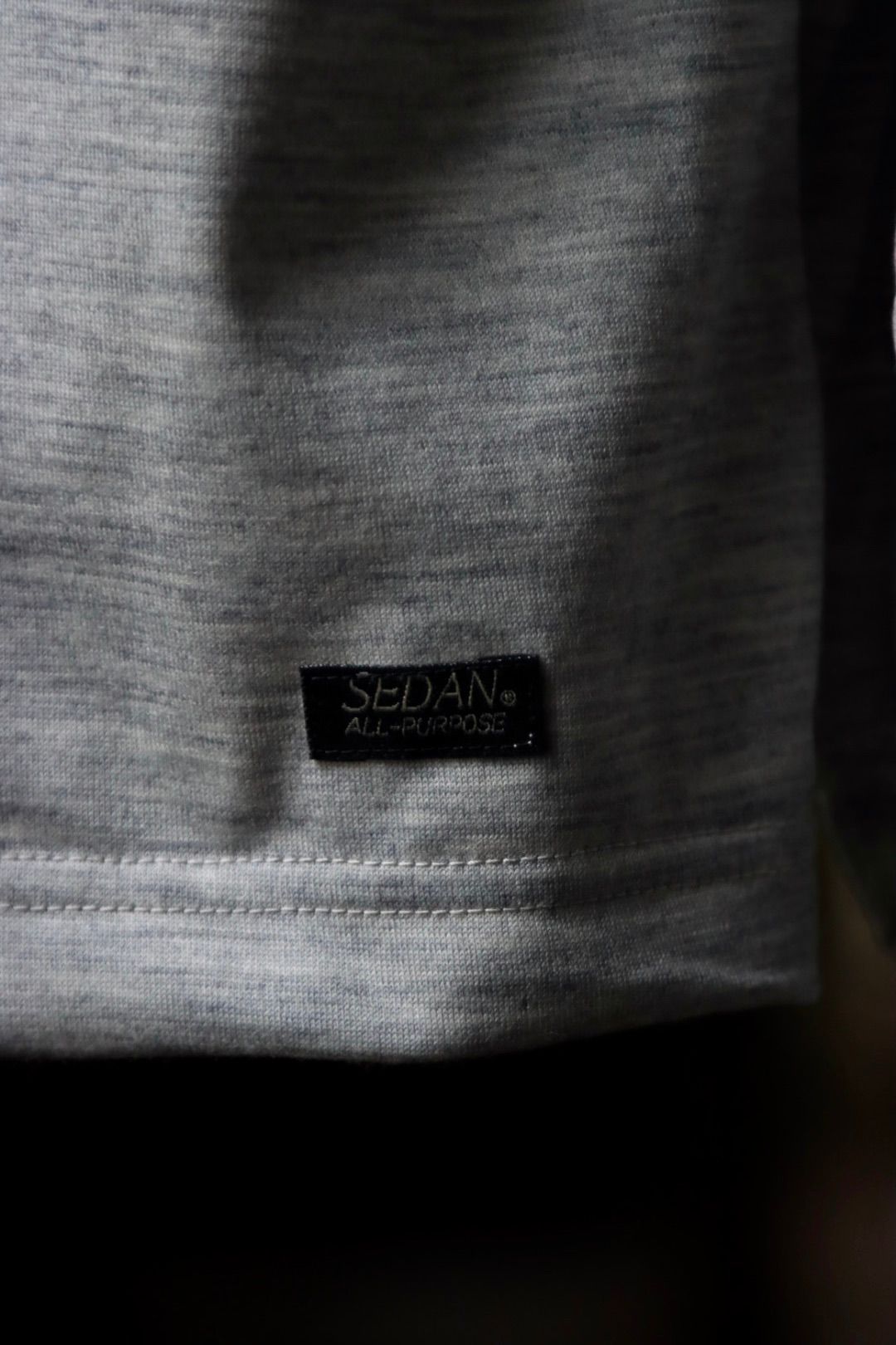 セダンオールパーパス23FW OG LOGO WOOL JERSEY L/S TEE(SD23F-CT02)GRAY