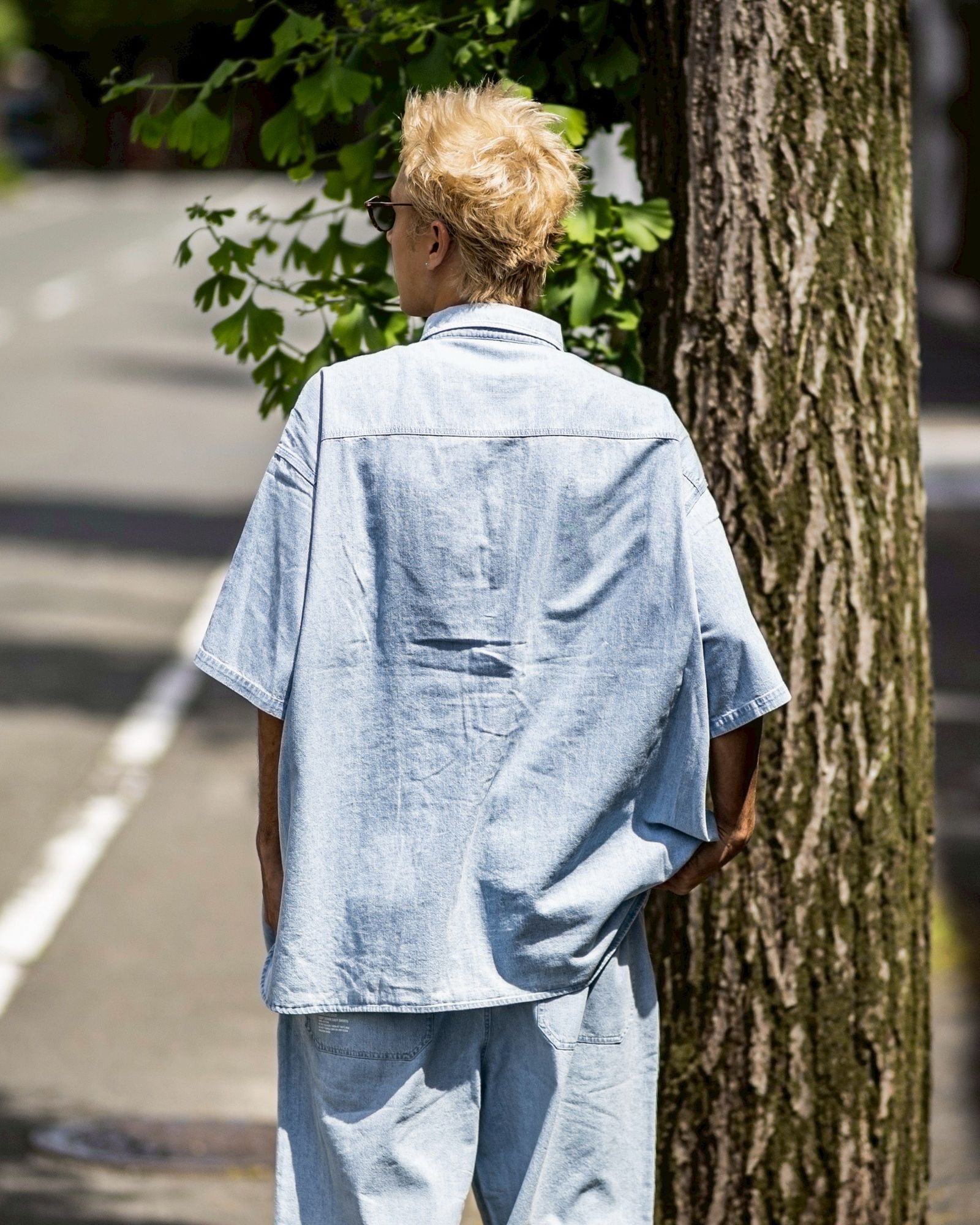 フレッシュサービス LIGHT DENIM S/S SHIRT (FSC252-50046)LIGHT FADE☆6/21(土)発売！