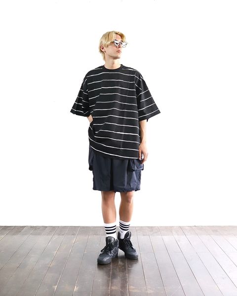 Stripes For Creative 24SS エスエフシー WIDE SIDE STRIPE TEE style 2024.3.28