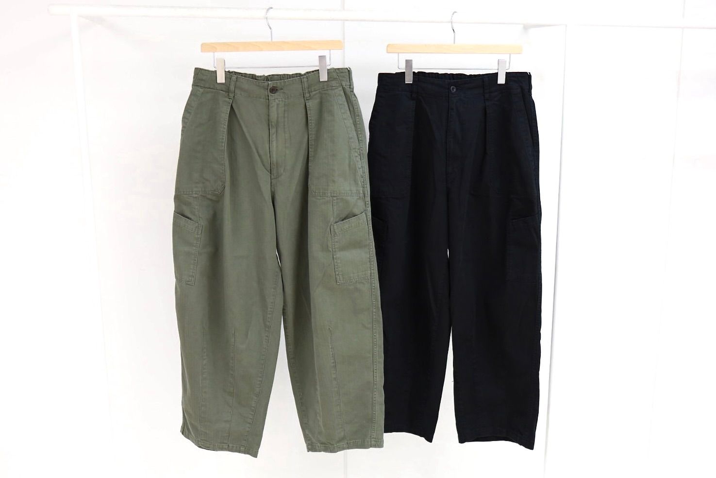 イズネス26AW NU Balloon EZ Pants(26AW_28_1008AWPT02)KHAKI☆8月29日(土)発売！