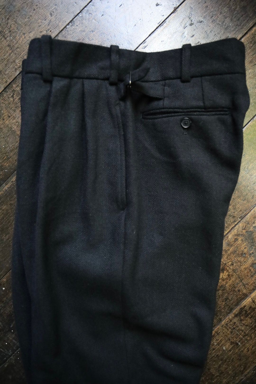 アプレッセ Tweed Trousers(24AAP-04-07H)BLACK