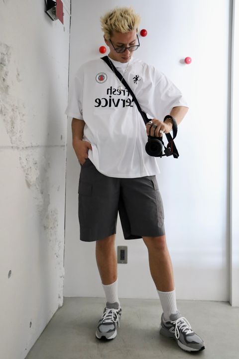 FreshService CORPORATE PRINTED S/S TEE “FOOTBALL” ミックススタイル