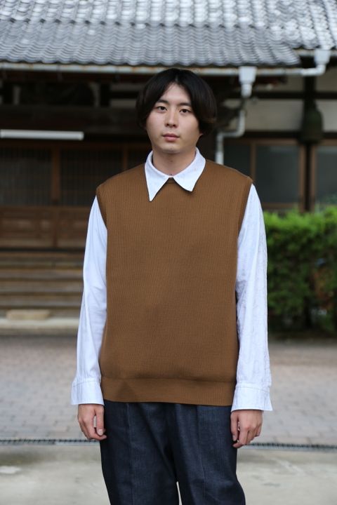COMME des GARCONS HOMME 綿ナイロンウェザーフーデッドコート"KAHKI"style.2020.9.13.