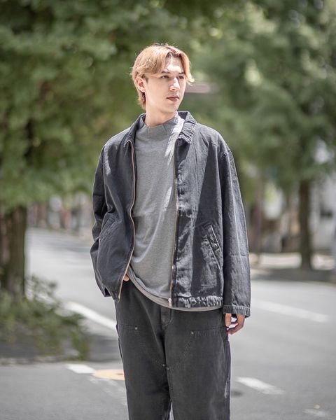A.PRESSE Silk Hemp French Air Force Pilot Jacket&Silk Hemp Double Knee Pants style 2024.7.27日発売！