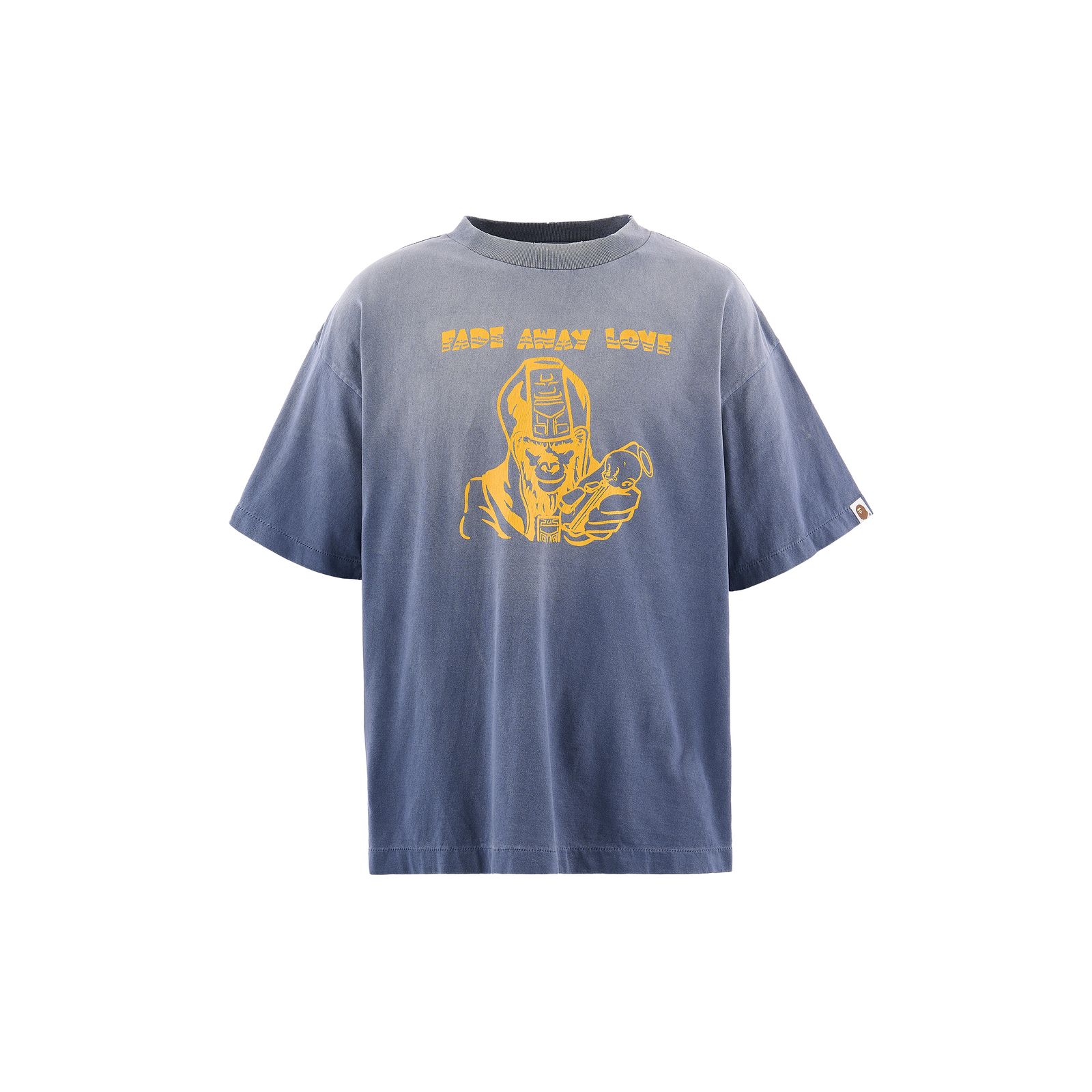 セントマイケル 26SS BAPE_SS T-SHIRT/FADE AWAY LV(SM-MK8-0000-C50)NAVY☆2月7日(土)10:00発売！