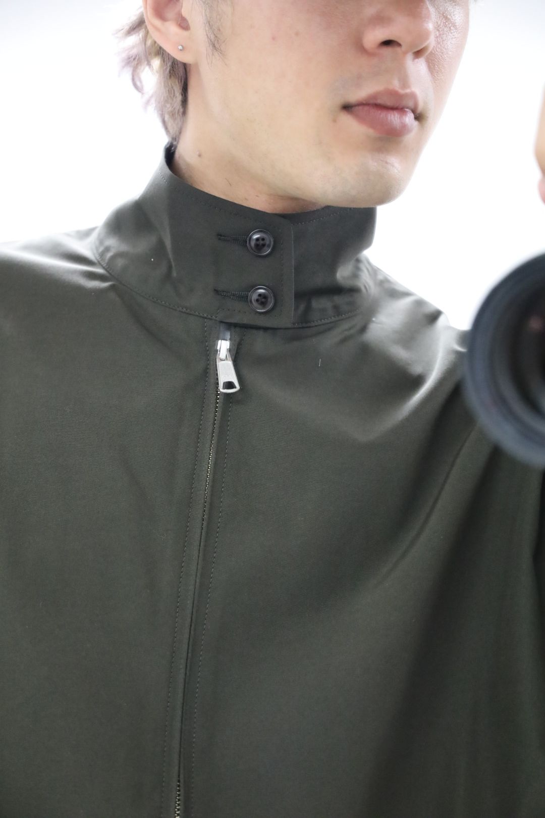 S.F.C 26SS エスエフシー T/C BOMBER JACKET(SFCSS26J01)GreyBrown☆2月28日(土)発売！