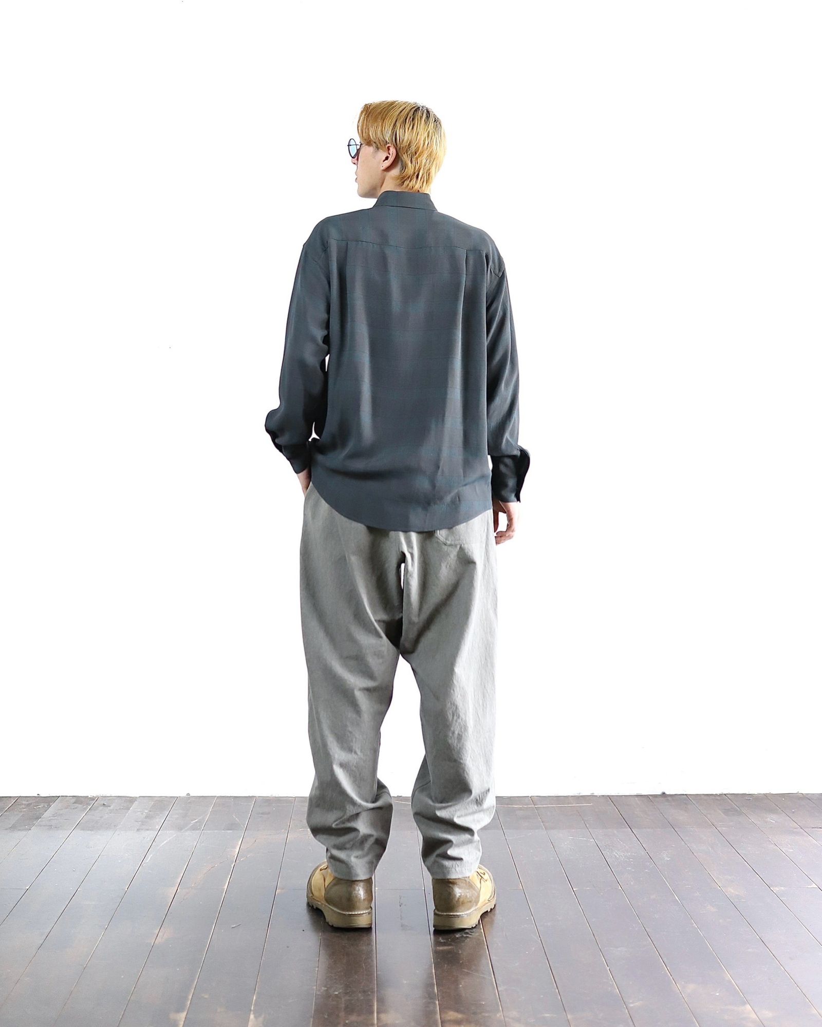 YOKE 新作PLAID JACQUARD SHIRT style.2024.2.23