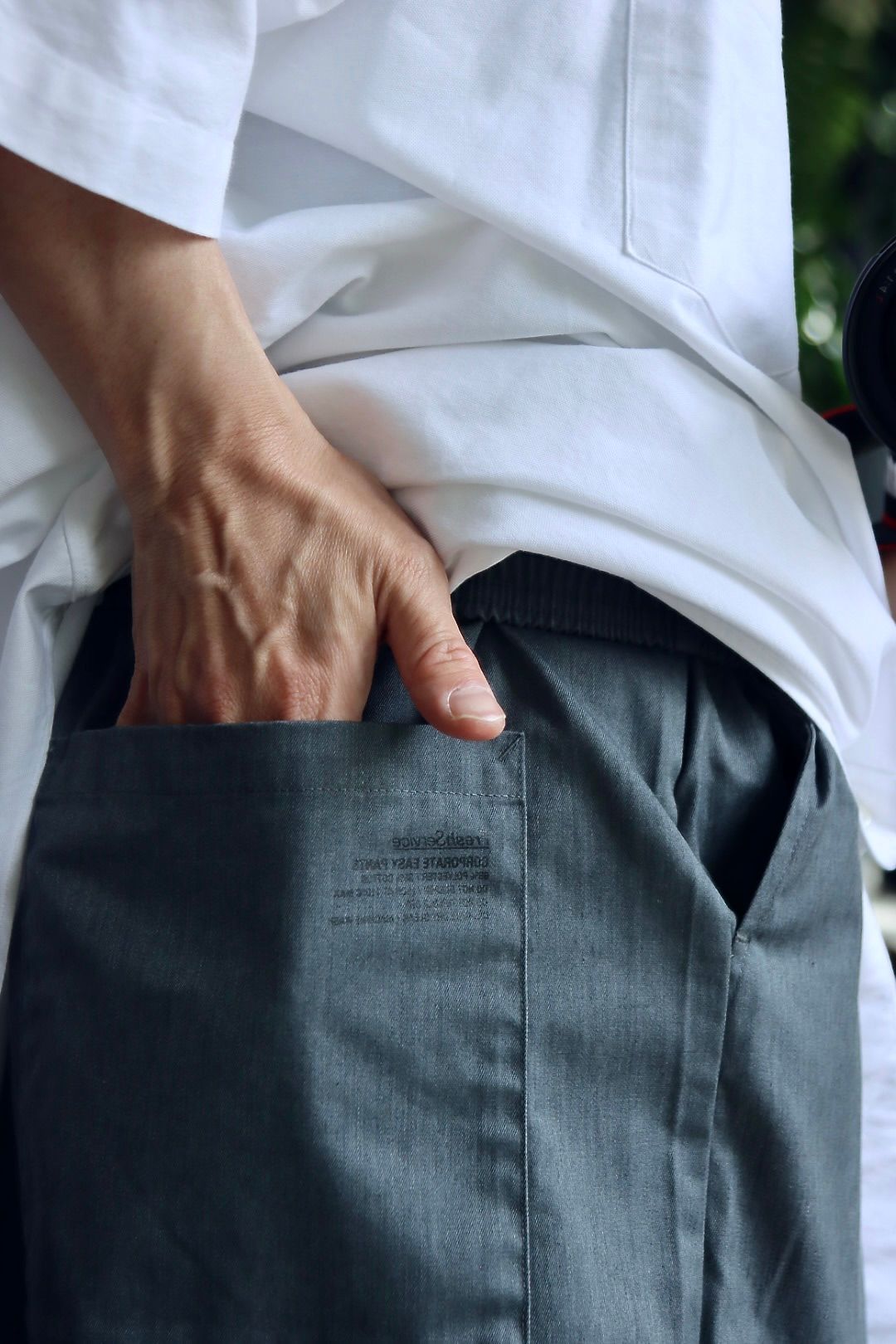 FreshService CORPORATE EASY PANTS ストライプ パンツ