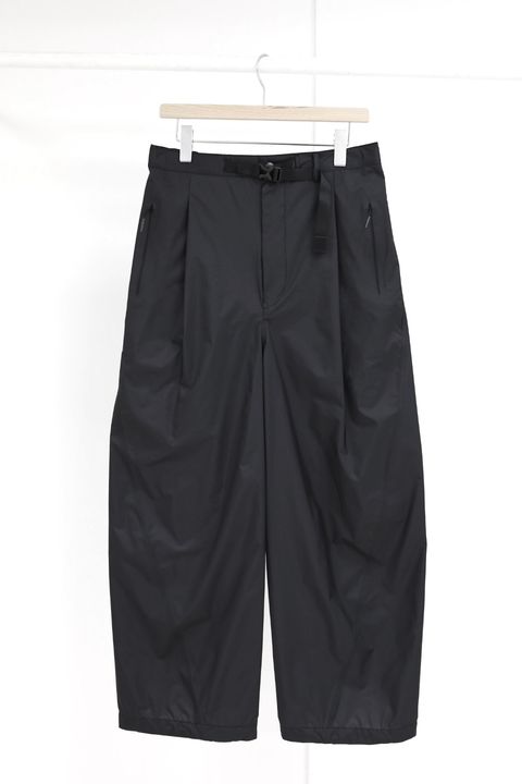 プロダクトトゥエルブ SS26 Ultra Light Shell Pants(26SS-PPT05)BLACK