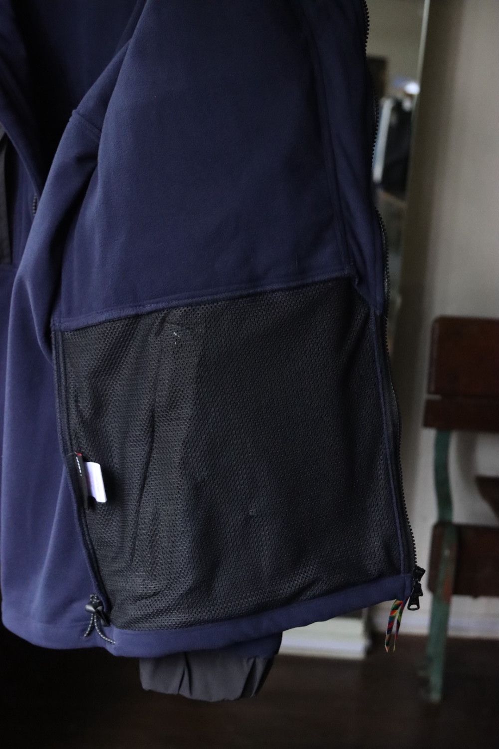 イズネス22AW THM FLEECE JACKET (1004AWCS01)NAVY