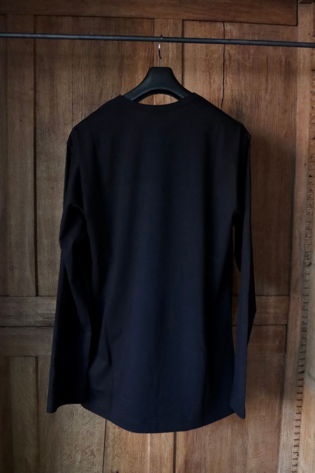 Yohji Yamamoto 24SS Tシャツ_過呼吸(HS-T69-995)BLACK