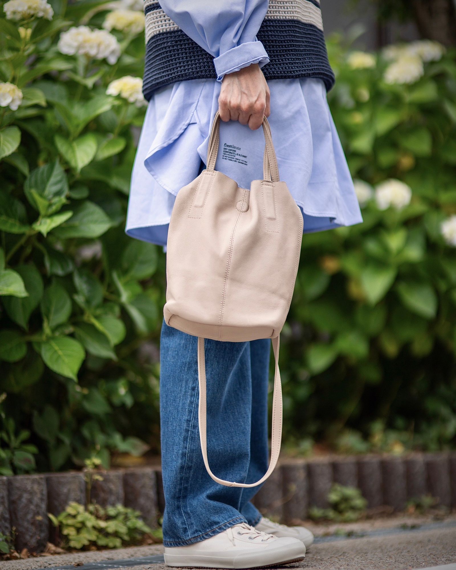 YOKE 24SS BORDER MESH KNIT VEST style.2024.06.03