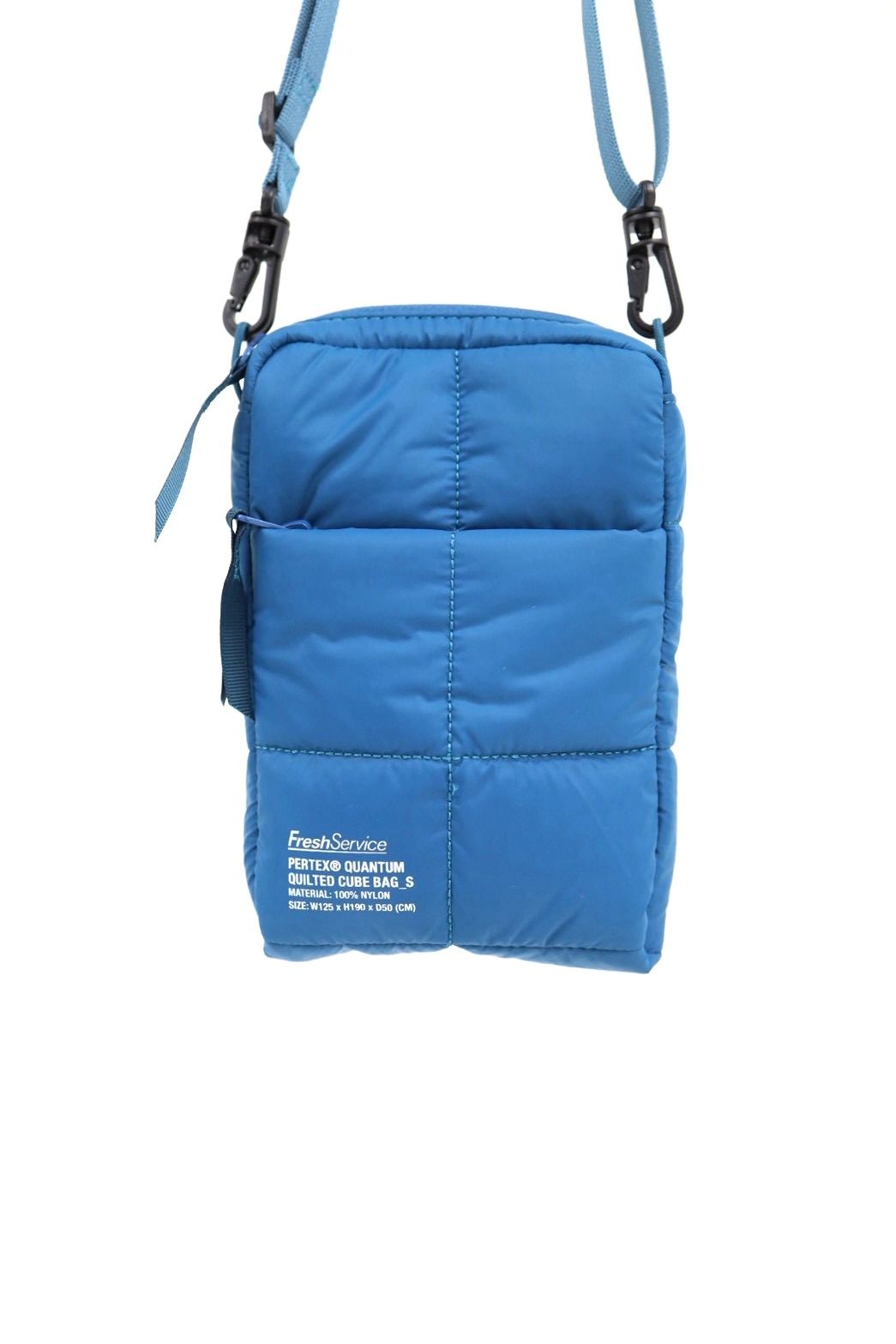 フレッシュサービス 26AW PERTEX® QUANTUM QUILTED CUBE BAG_S(FSP263-90020)TEAL BLUE☆10月17日(土)新作発売！