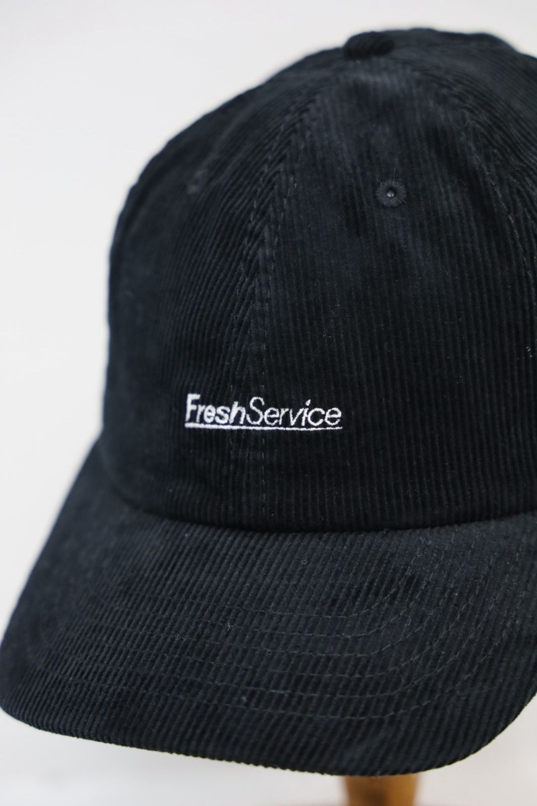 フレッシュサービス  CORDUROY CORPORATE CAP(FSP263-90220B)BLACK☆9月5日(土)新作発売！
