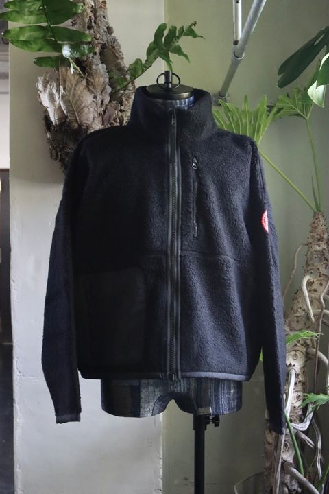 カナダグースレディース Simcoe Fleece Zip-up Sweater Kind High Pile Fleece (1101W) BLACK カナダグース正規取扱店