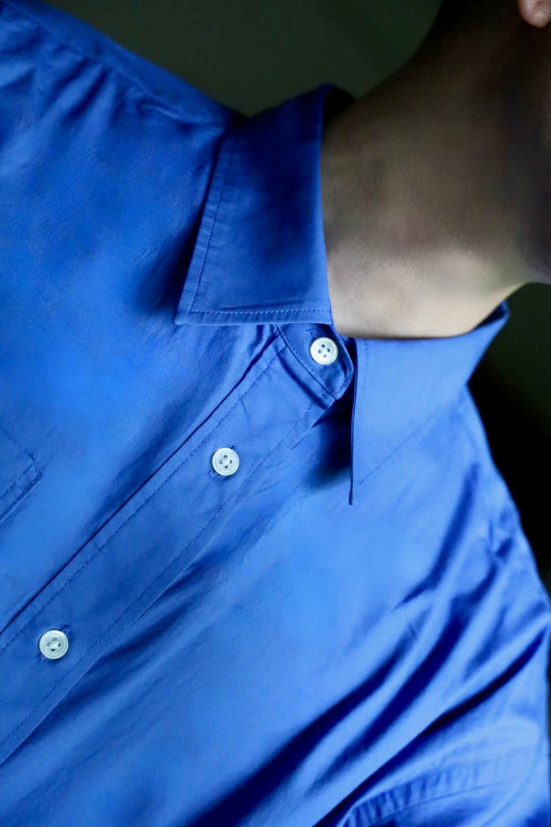 フレッシュサービス CORPORATE UNIFORM L/S SHIRT(FSC253-50105B)BLUE☆8月9日(土)発売！