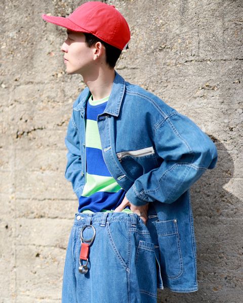 TapWater タップウォーター23SS Wrangler Denimセットアップスタイル