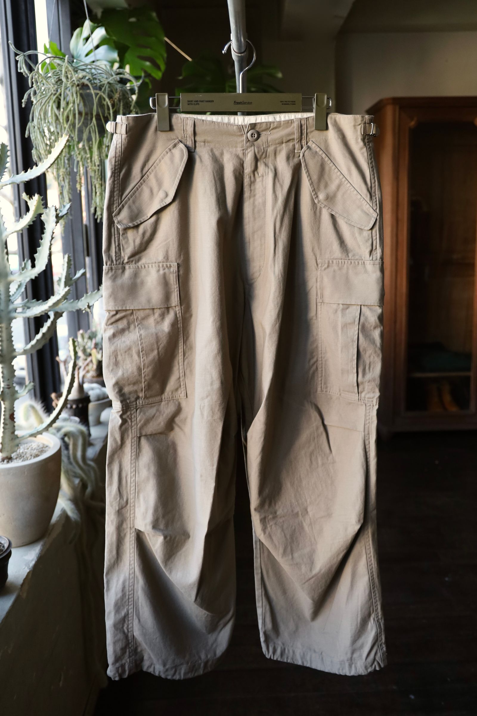 フレッシュサービス BACK SATEEN FIELD PANTS(FSC251-40137)TAN