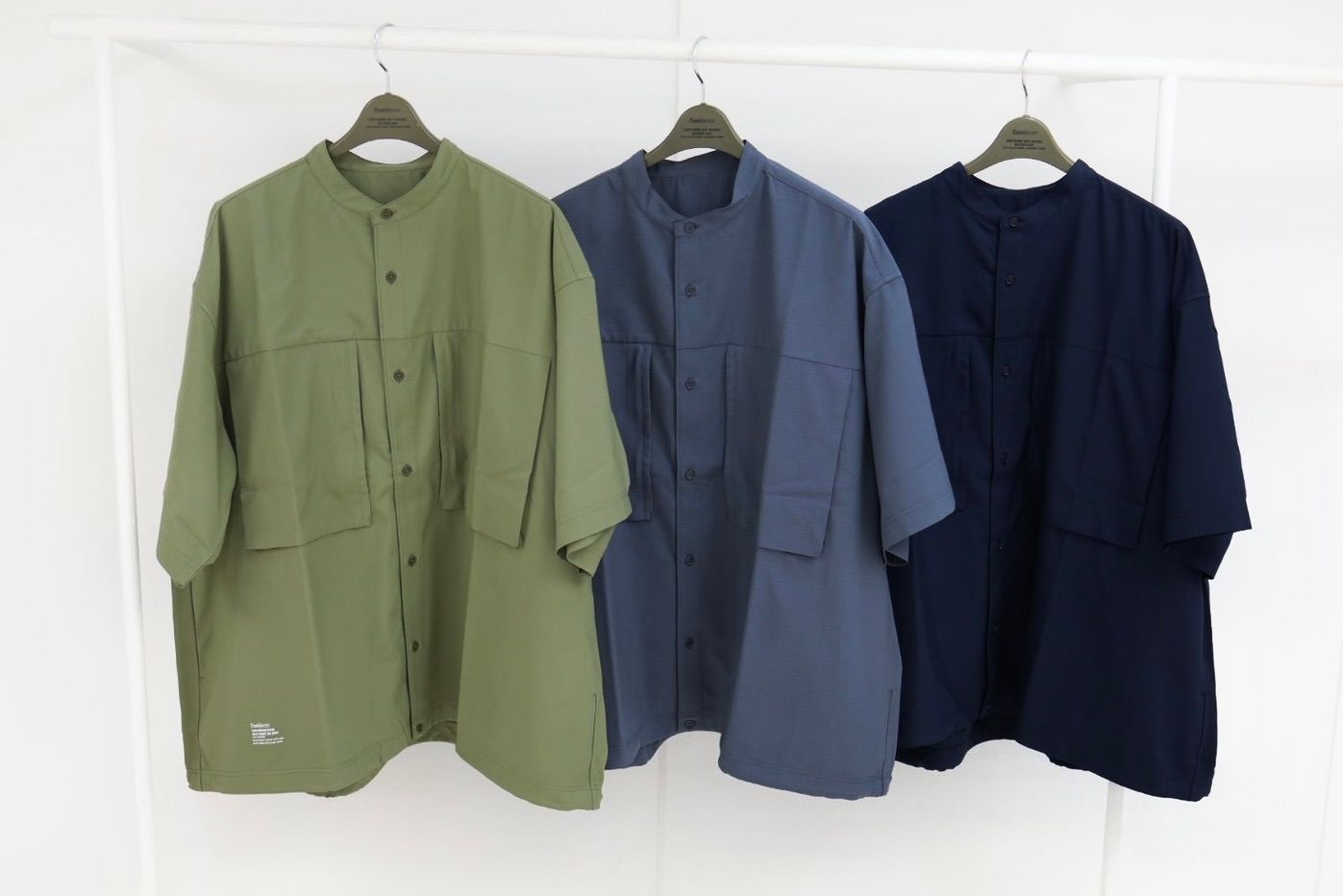 フレッシュサービス 26SS COOLFIBER® RIPSTOP FIELD POCKET S/S SHIRT(FSC262-50009)GRAY